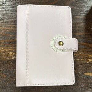 🔥Light Pink Faux Leather Budget Binder 🔥
